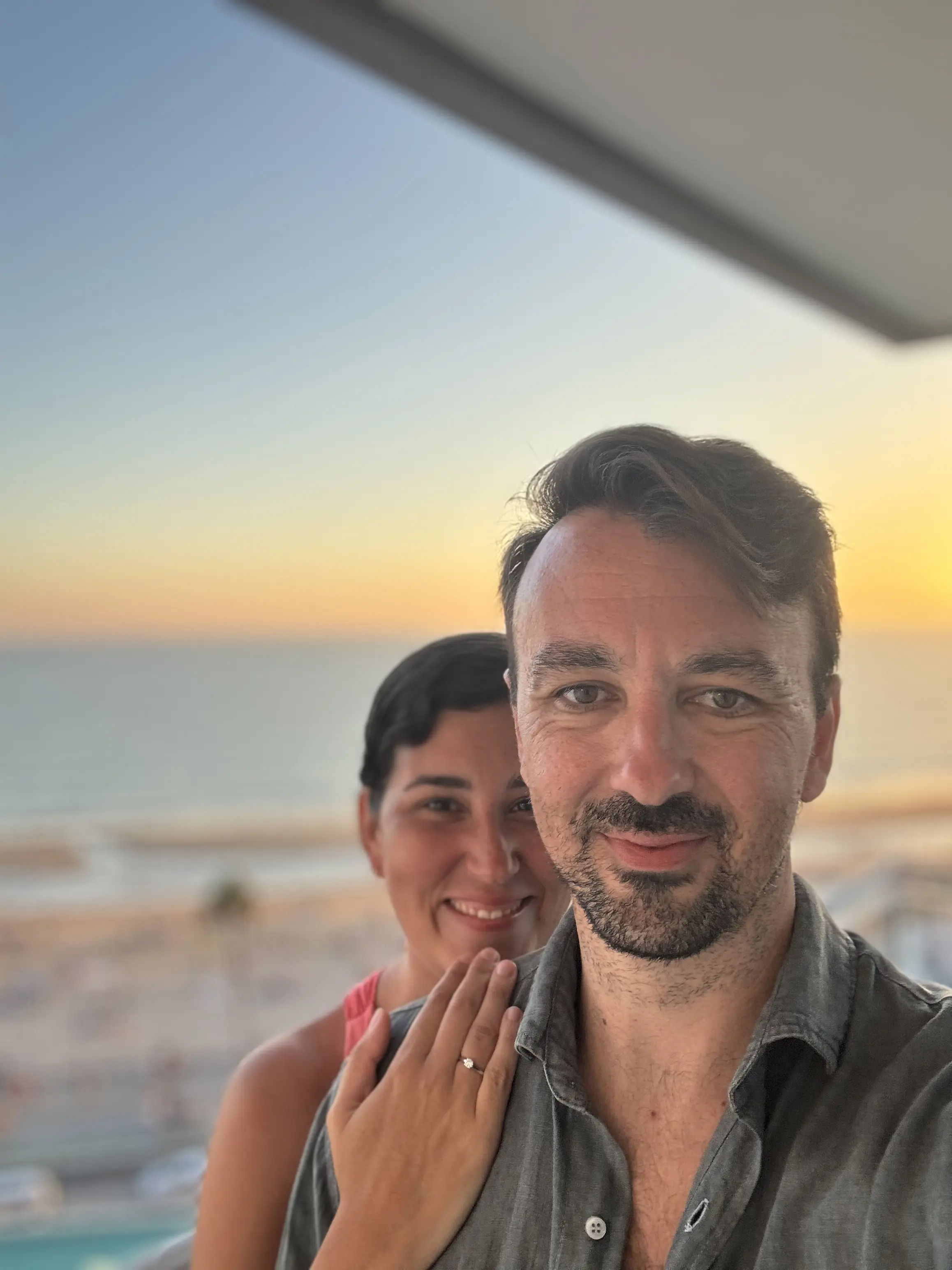 Wedding couple portrait